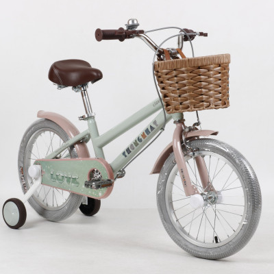 Xe đạp Thống Nhất trẻ em Love 12/16 màu xanh, hồng