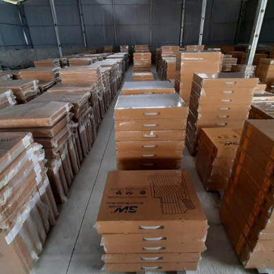 Bạt phủ ô tô chất liệu vải không dệt cao cấp thương hiệu MACSIM dành cho hãng xe Kia Sonet màu ghi