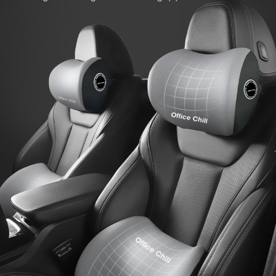 Gối Tựa Đầu Tựa Lưng Cao Cấp Chính Hãng OFFICE CHILL Combo Gối Tựa Lưng Tựa Cổ Ô Tô Ghế Văn Phòng Chất Liệu Cao Su Bảo Hành 90 Ngày