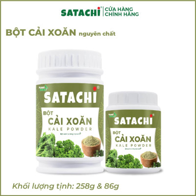 Bột Cải Xoăn Kale nguyê n ch ất SATACHI. Hộp 86g