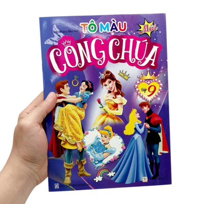 Sách - Tô Màu Công Chúa - Tập 9