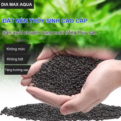 Phân nền thủy sinh DIAMAX AQUA 2KG + 2 Xốp Lọc Bể Cá 90x30cm vật liệu lọc nước hồ cá siêu sạch 