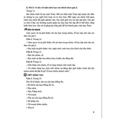 Hướng dẫn học và làm bài tiếng việt 3 tập 1 (bám sát sgk chân trời sáng tạo) - HA