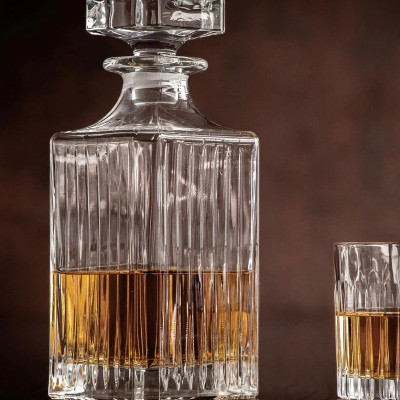 Bình Rượu Thuỷ Tinh Pha Lê Ý RCR - Timeless Bottle 750ml