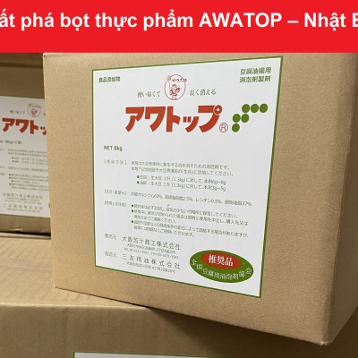 1kg Awatop Nhật Bản chất phá bọt tan bọt sữa đậu nành đậu hũ