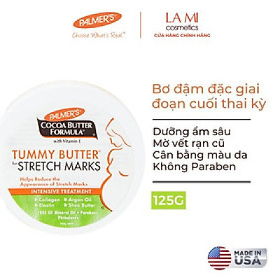 Bơ dưỡng ẩm rạn da cuối thai kỳ Palmer