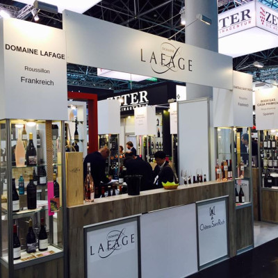 Rượu vang Organic Famille Lafage Narassa 2018 (Pháp) kèm túi hộp,đồ khui  