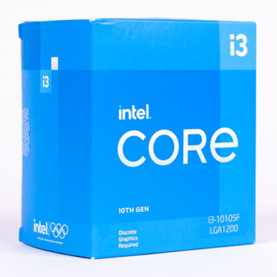 CPU Intel Core i3-10105F (6MB / 4.4Ghz / 4 nhân 8 luồng / LGA 1200) hàng chính hãng
