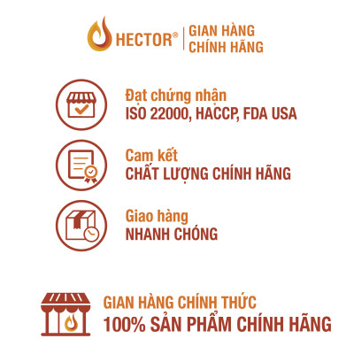 Hộp Nấm Đông Trùng Hạ Thảo HECTOR Sấy Thăng Hoa tăng cường đề kháng 5gram