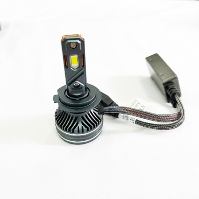 Đèn Pha/ Cos Ô tô VinFast, Đèn Led VF3/ VF5-Pro 6000K Canbus cắm chân đèn nguyên bản dòng cao cấp ống đồng đen siêu bền