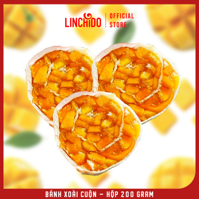 Bánh Xoài Cuộn - Hộp Oval 200 Gram
