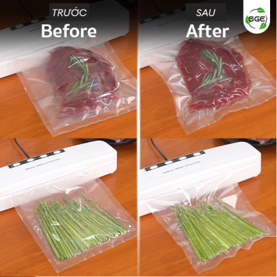 Máy Hút Chân Không Thực Phẩm Gia Đình VC01 - Hàng chính hãng Thailand - Màu ngẫu nhiên