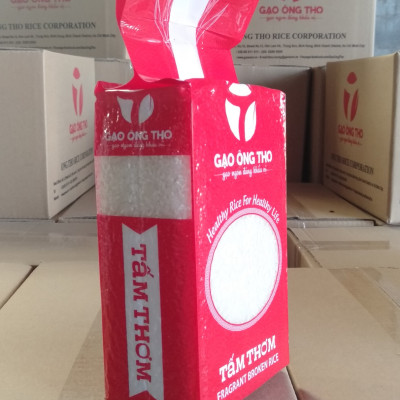 Tấm Thơm ( Tấm Gạo ST25 ) Ông Thọ 1Kg - Cơm mềm dẻo, nấu cơm ăn dặm cho bé, nấu cháo dinh dưỡng cho người già và trẻ nhỏ, cơm tấm gia đình