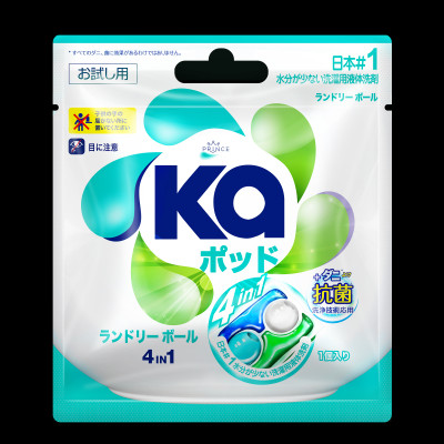 Túi Viên Giặt Xả Đa Năng 4 Trong 1 KA Universal (1 Viên/ Túi)