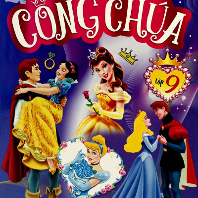 Sách - Tô Màu Công Chúa - Tập 9