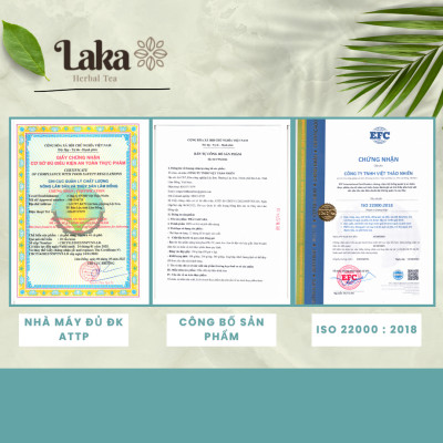 COMBO Tặng Quà - 2 Hộp Trà Cà Phê Cascara LAKA 100gr, 100% quả cà phê chín mọng