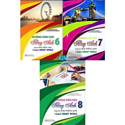 Sách - Hướng dẫn học Tiếng Anh 6 7 8 dùng kèm SGK Tiếng Anh (i-Learn Smart World) Lẻ Combo Tùy Chọn