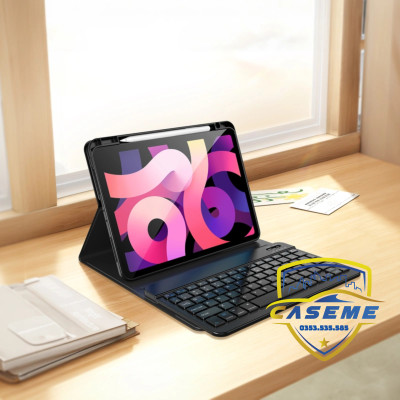 Bao da bàn phím dành cho iPad Air 6 11 inch 2024 Wi Wu MK-006 – 3 trong 1 kèm bút cảm ứng - Hàng chính hãng