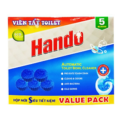 Viên tẩy sạch và làm thơm xanh Hando 5 viên Value Pack