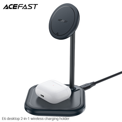 Giá đỡ sạc không dây để bàn 2 in 1 Acefast - E6 Hàng chính hãng Acefast