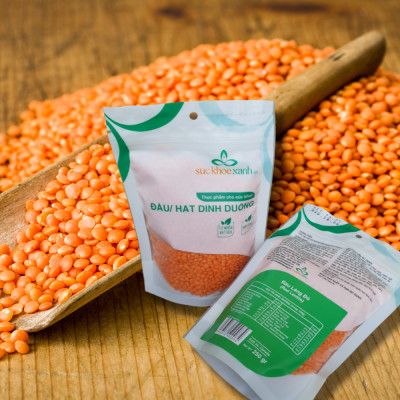 Đậu lăng đỏ tách vỏ nhập khẩu từ Canada (Red Lentils)