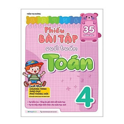 Sách - Phiếu Bài Tập Cuối Tuần Toán 4
