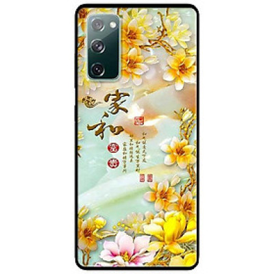 Ốp lưng dành cho Samsung A90 - Samsung S20 FE mẫu Chữ Hoa Vàng