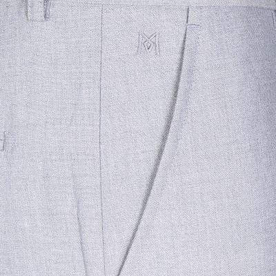 Quần tây nam không ly Khatoco Q1M478R0-INGI309-2503-0-XÁM TRẮNG