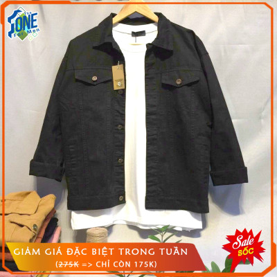 Áo Khoác Kaki Nam Nữ Hàn Quốc Form Rộng Vải Jean Kaki, Chống Năng, Chống Nhăn, Dễ Giặt Sạch, Nhanh Khô, Dành Cho Bạn Trẻ Năng Động, Nhiều Màu Phù Hợp Với Môi Trường Công Sở, Đi Chơi, Cafe Hoặc Đi Dạo.