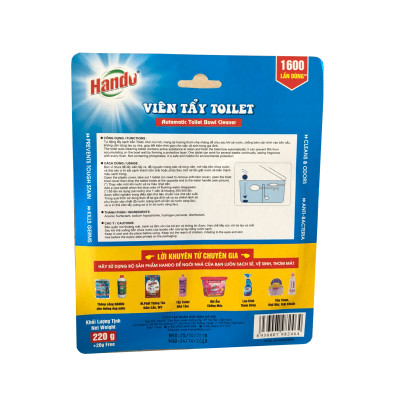 Combo 2 vỉ 8 viên tẩy tự động là sạch và khử mùi toilet hương lavender