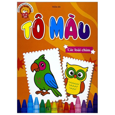 Sách - Khám Phá Thế Giới Xung Quanh - Tô Màu Các Loài Chim