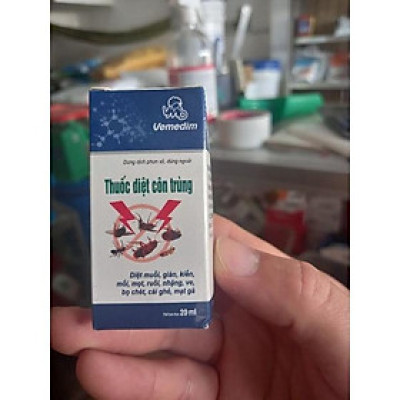 Thuốc phun làm sạch MUỖI và CÔN TRÙNG gây hại