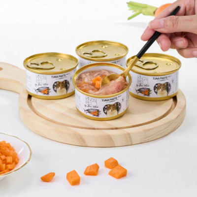 Pate Kingpet Bảo Anh Cao Cấp Dành Cho Mèo lon 80g