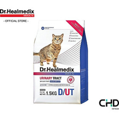 Dr.Healmedix Urinary Tract + Calm Feline -Thức ăn khô hỗ trợi quản lý sỏi thận ở Mèo