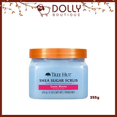 Tẩy Tế Bào Chết Body Tree Hut Shea Sugar Scrub Exotic Bloom 255g