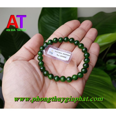 VÒNG ĐEO TAY ĐÁ DIOPSIDE