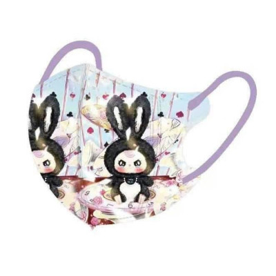 SET 50 Chiếc Khẩu Trang 5d Baby Three, Kháng Khuẩn, Dễ Thương Cho Bé - giao họa tiết ngẫu nhiên