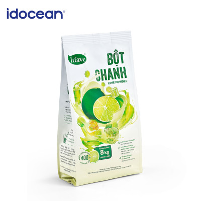 Date T8/2025) Bột chanh Lúave 400g - Tương tương với 8kg chanh tươi, vị chua ổn định, không chất bảo quản