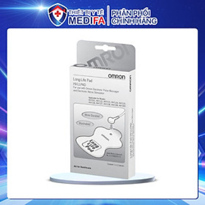 Miếng dán điện cực máy massage xung điện Omron Long Life Pad - Combo 2 chiếc