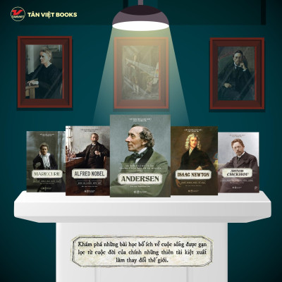 Sách - Alfred Nobel Và Bản Di Chúc Bất Hủ - Kể Chuyện Cuộc Đời Các Thiên Tài - Tân Việt Books